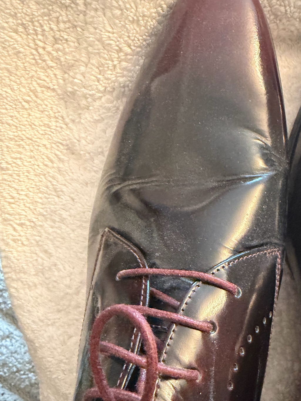 Men's Leather Lace-Up Oxfords By Sweeney Size 11 Like New! — image 4 of 7